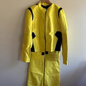 Nova Men Dakota Faux Leather Moto Jacket and Pants